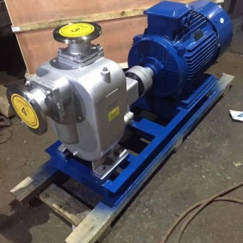 ZW型臥式自吸泵/無堵塞自吸泵，當選上海三利